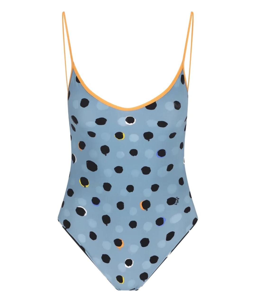 FENDI Мульти полиамидовый купальник, фото 1