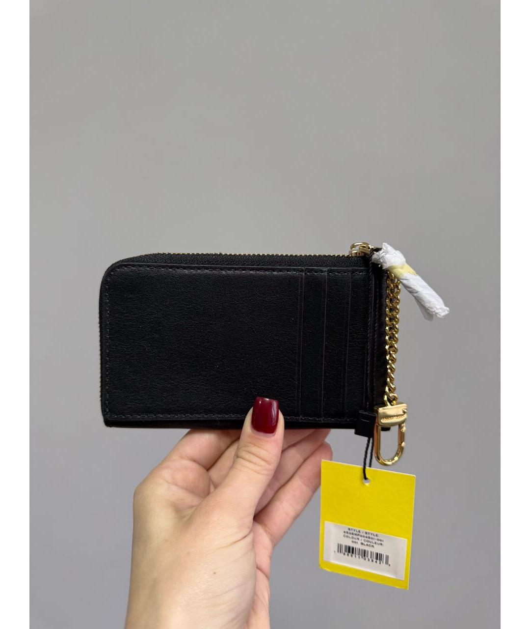 MARC JACOBS Черный кожаный кардхолдер, фото 2