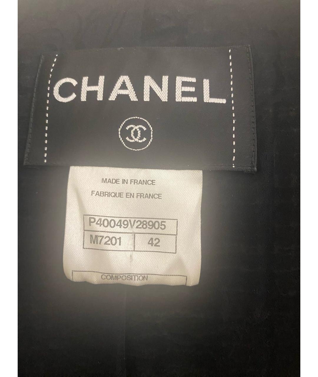 CHANEL Мульти полиамидовый жакет/пиджак, фото 4