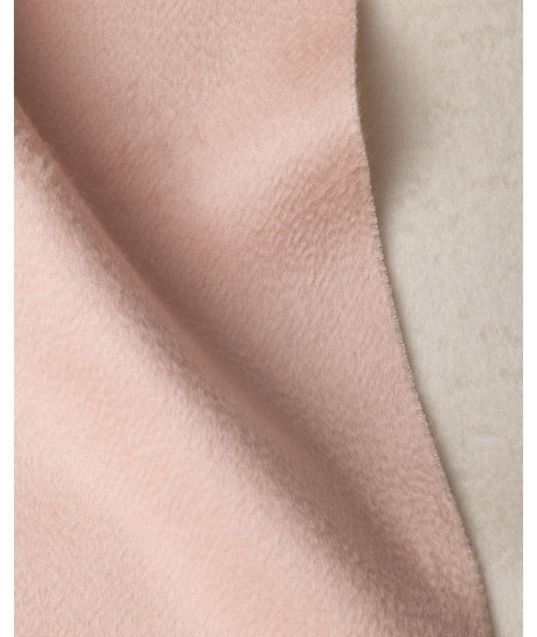 PRADA Розовый кашемировый шарф, фото 2