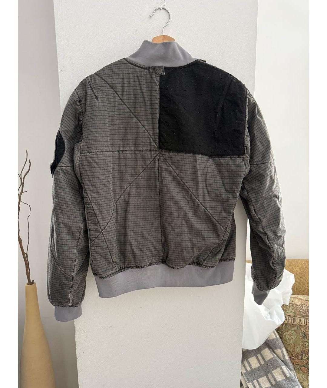 STONE ISLAND SHADOW PROJECT Серая полиэстеровая куртка, фото 2