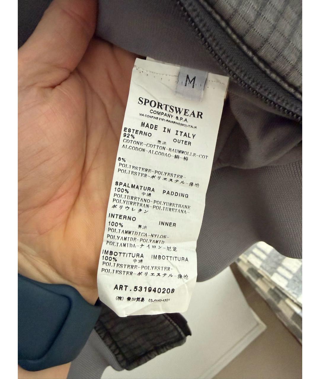 STONE ISLAND SHADOW PROJECT Серая полиэстеровая куртка, фото 7