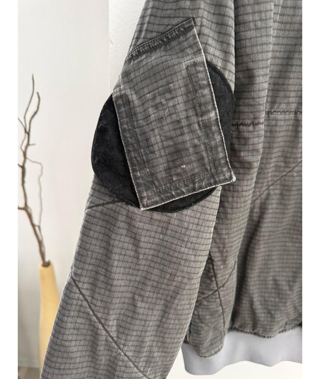 STONE ISLAND SHADOW PROJECT Серая полиэстеровая куртка, фото 5