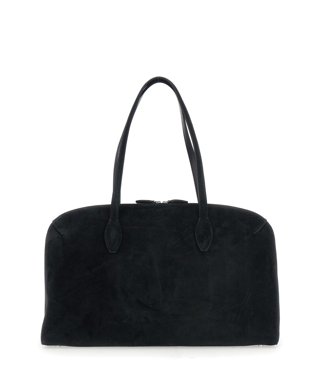 TOTEME Черная замшевая сумка через плечо, фото 2