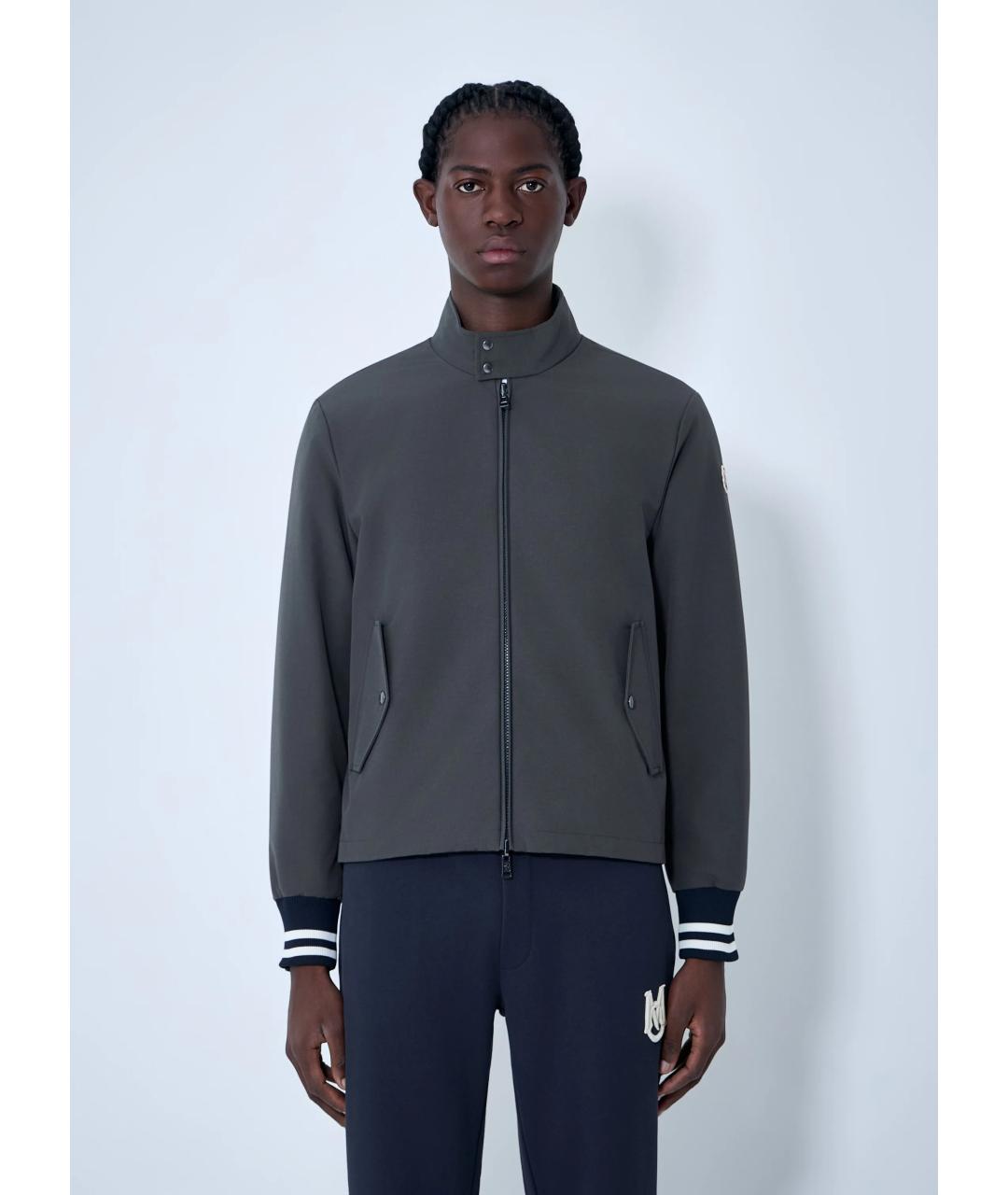MONCLER Серая куртка, фото 7