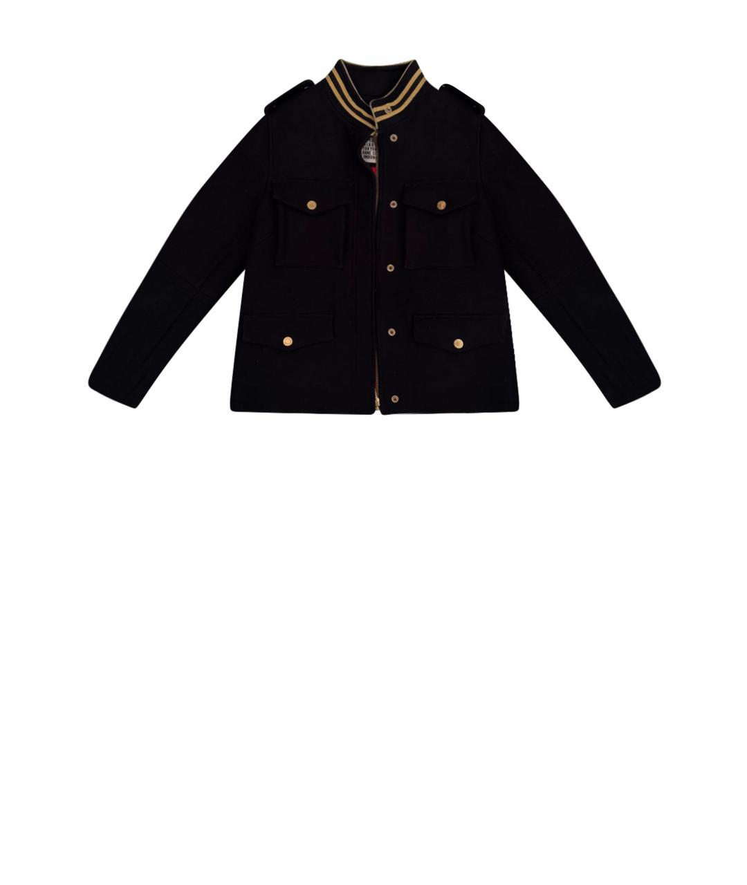 ZADIG & VOLTAIRE Темно-синяя шерстяная куртка, фото 1