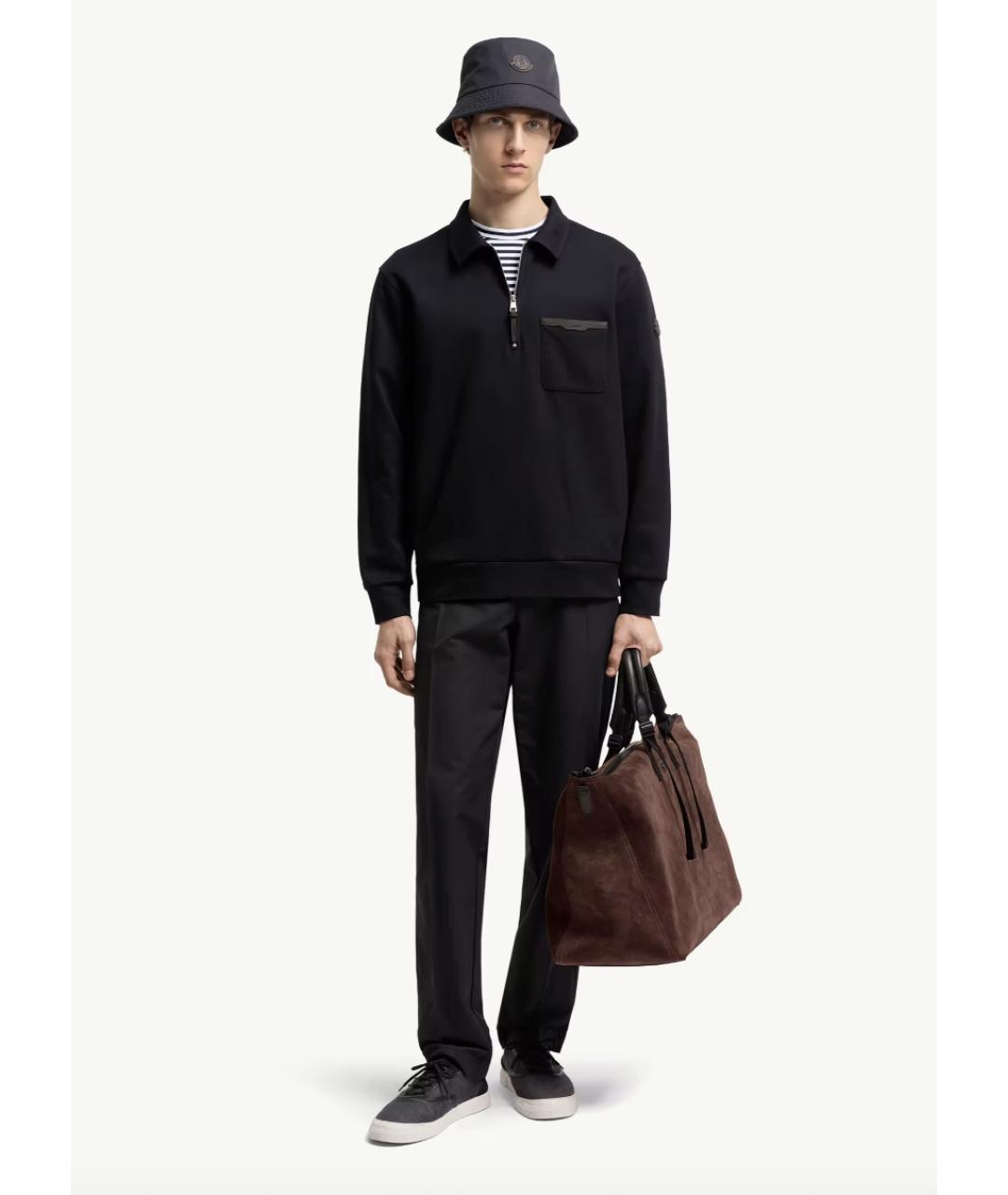 MONCLER Темно-синий джемпер / свитер, фото 2