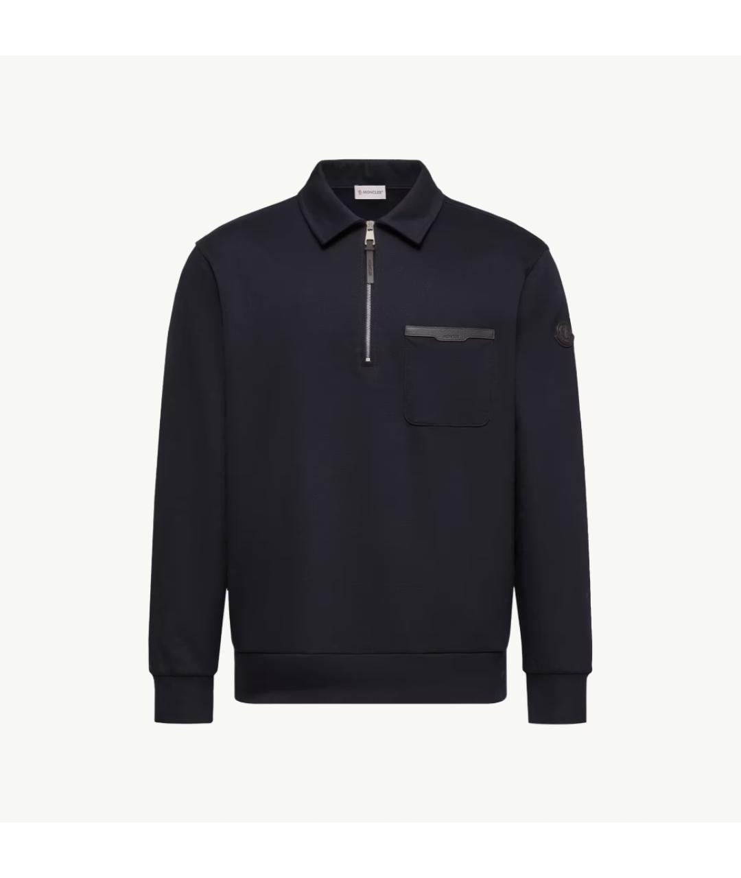 MONCLER Темно-синий джемпер / свитер, фото 7