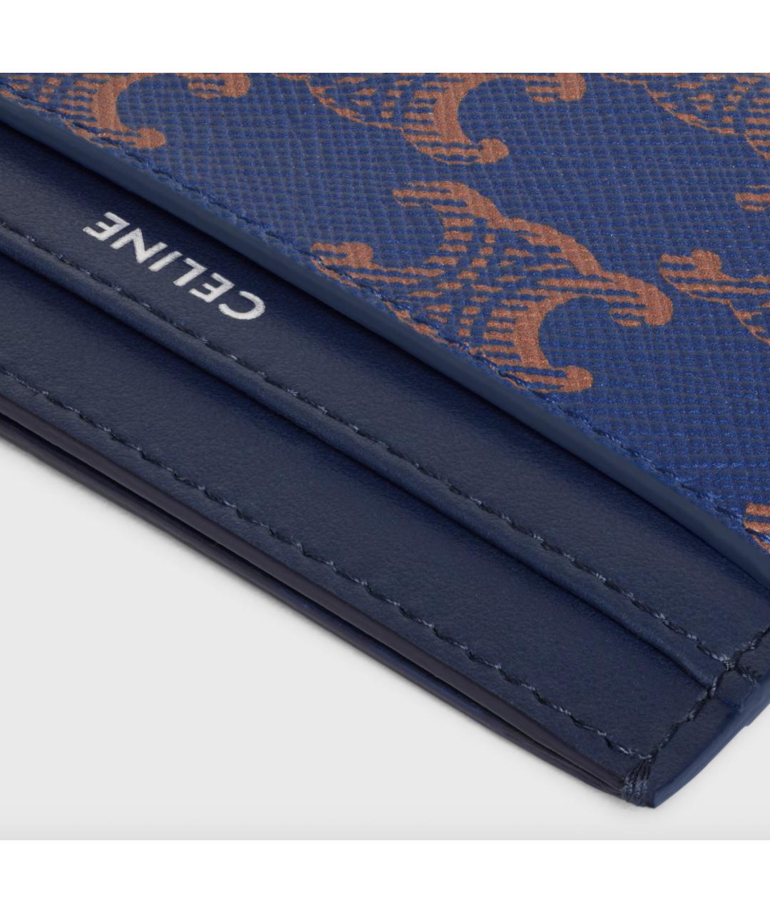 CELINE Синий кардхолдер, фото 4