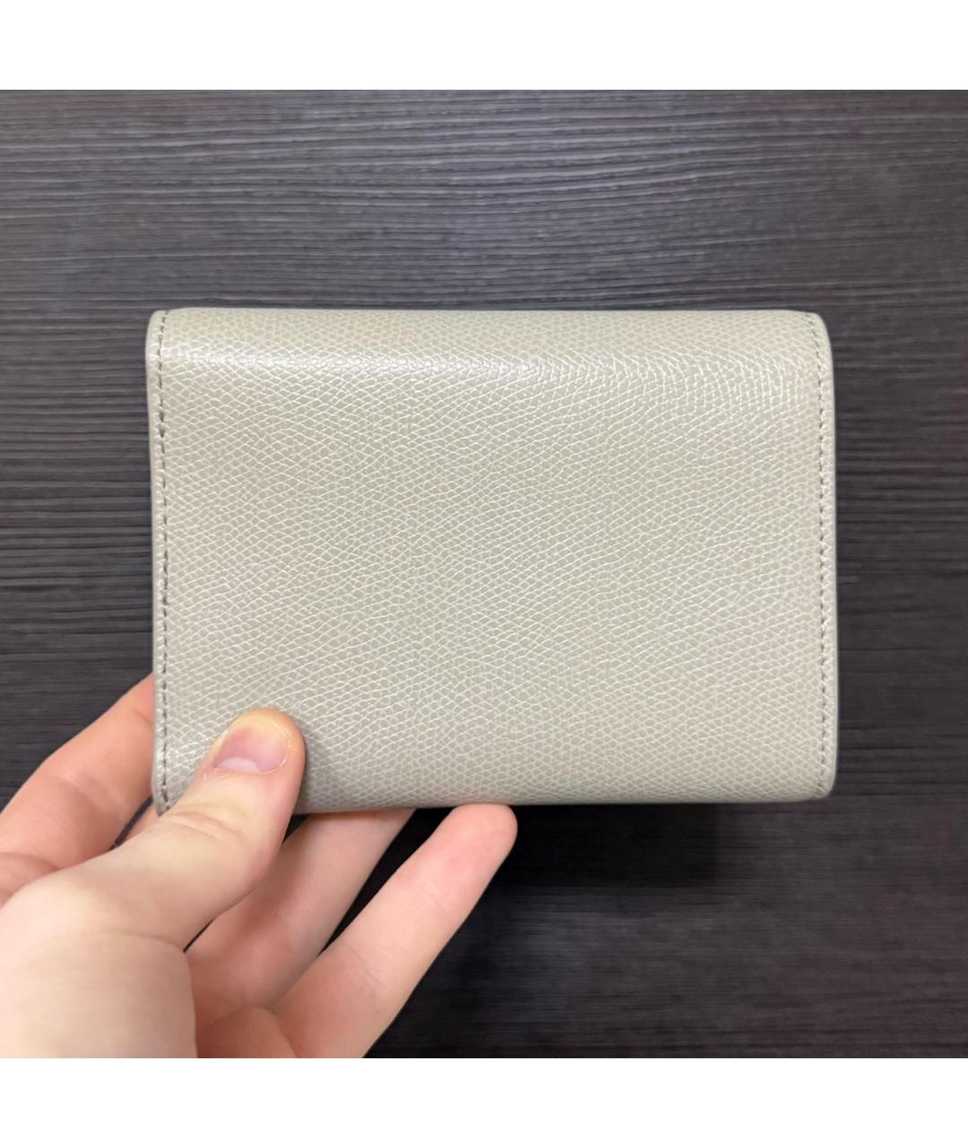 FURLA Бежевый кожаный кошелек, фото 2