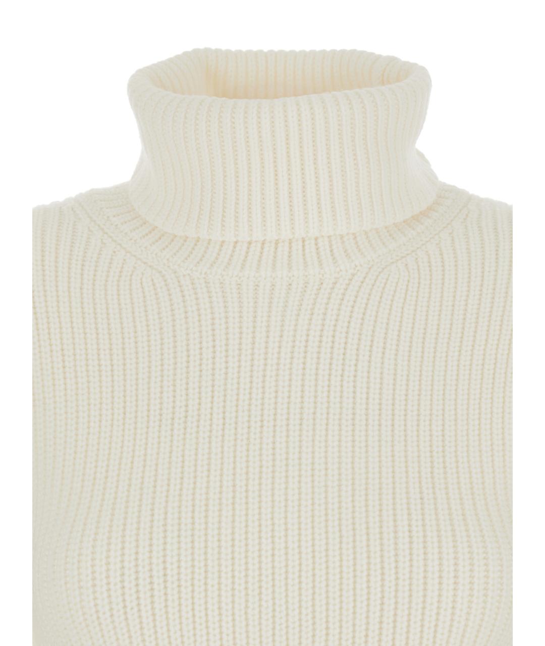 TOTEME Белый шерстяной джемпер / свитер, фото 3