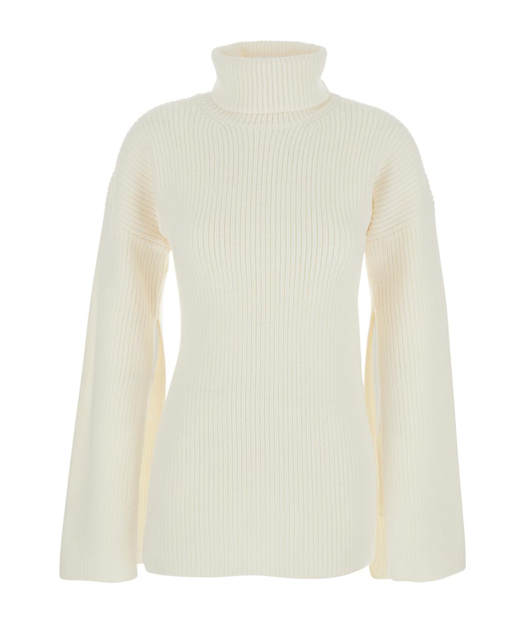 TOTEME Белый шерстяной джемпер / свитер, фото 1