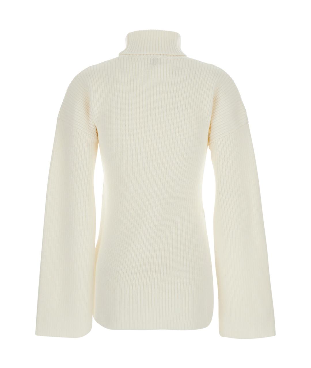 TOTEME Белый шерстяной джемпер / свитер, фото 2