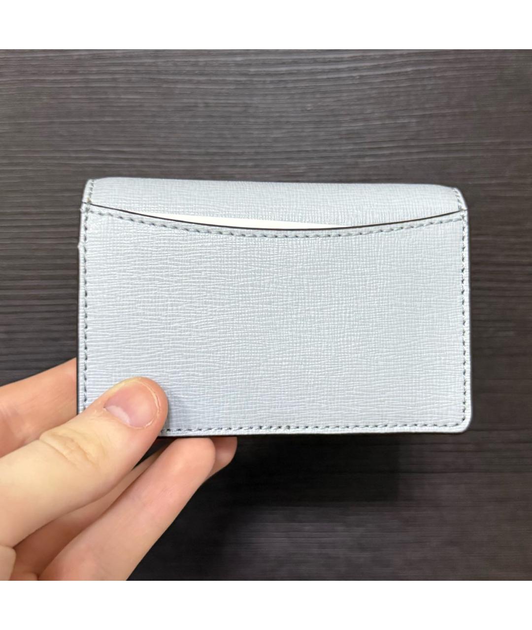 FURLA Бежевый кожаный кошелек, фото 2