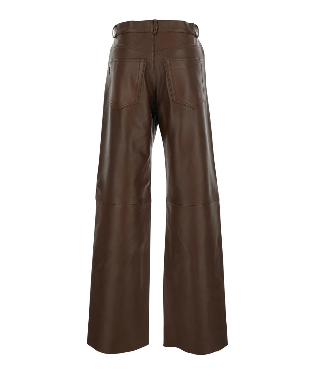 HAIKURE Коричневые прямые джинсы, фото 2