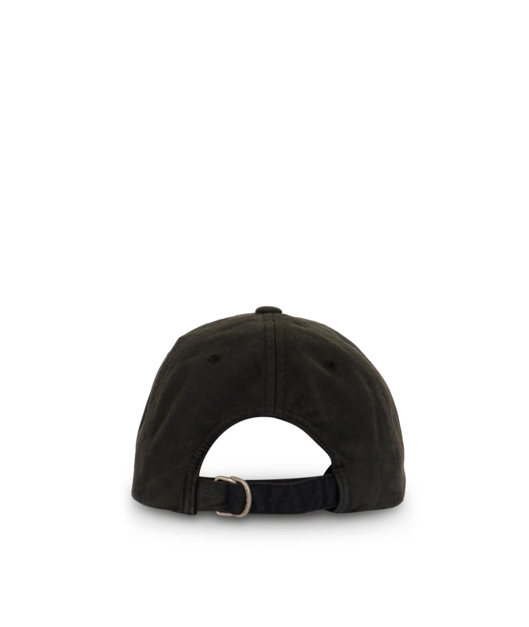 ACNE STUDIOS Черная хлопковая кепка/бейсболка, фото 3