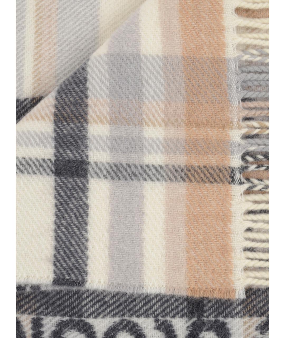 ACNE STUDIOS Бежевый шерстяной шарф, фото 2