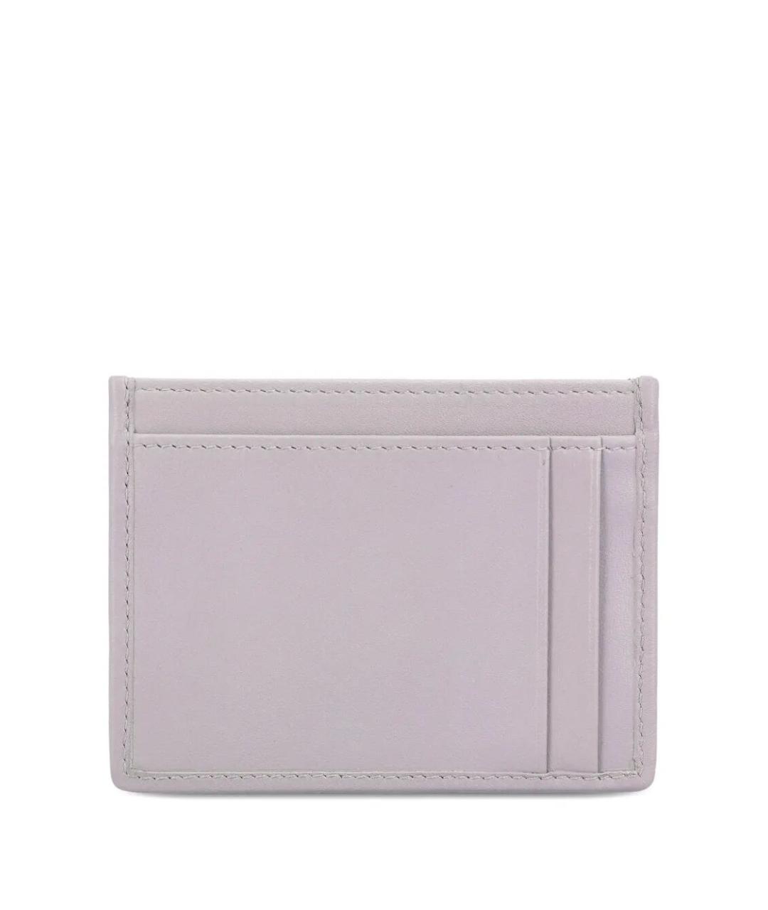MIU MIU Фиолетовый кожаный кардхолдер, фото 2