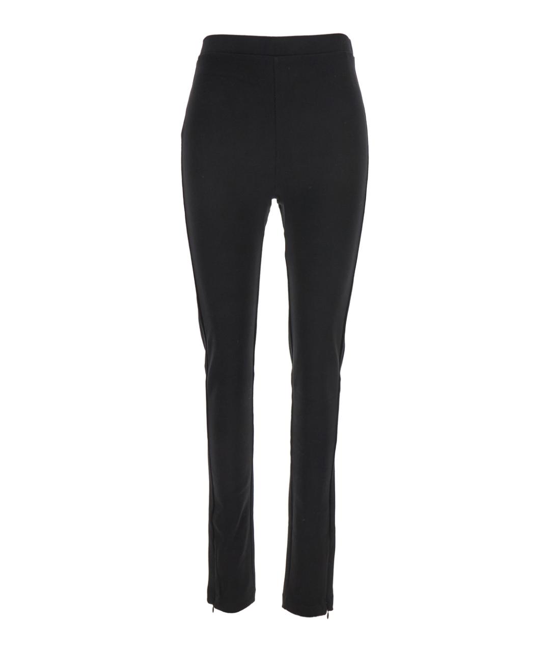 TOTEME Черные вискозные леггинсы и велосипедки, фото 1