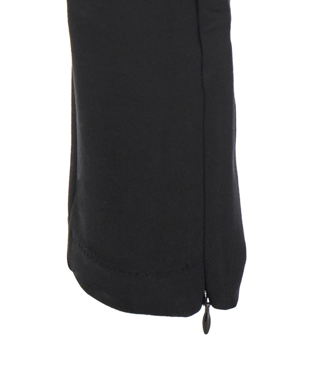 TOTEME Черные вискозные леггинсы и велосипедки, фото 3