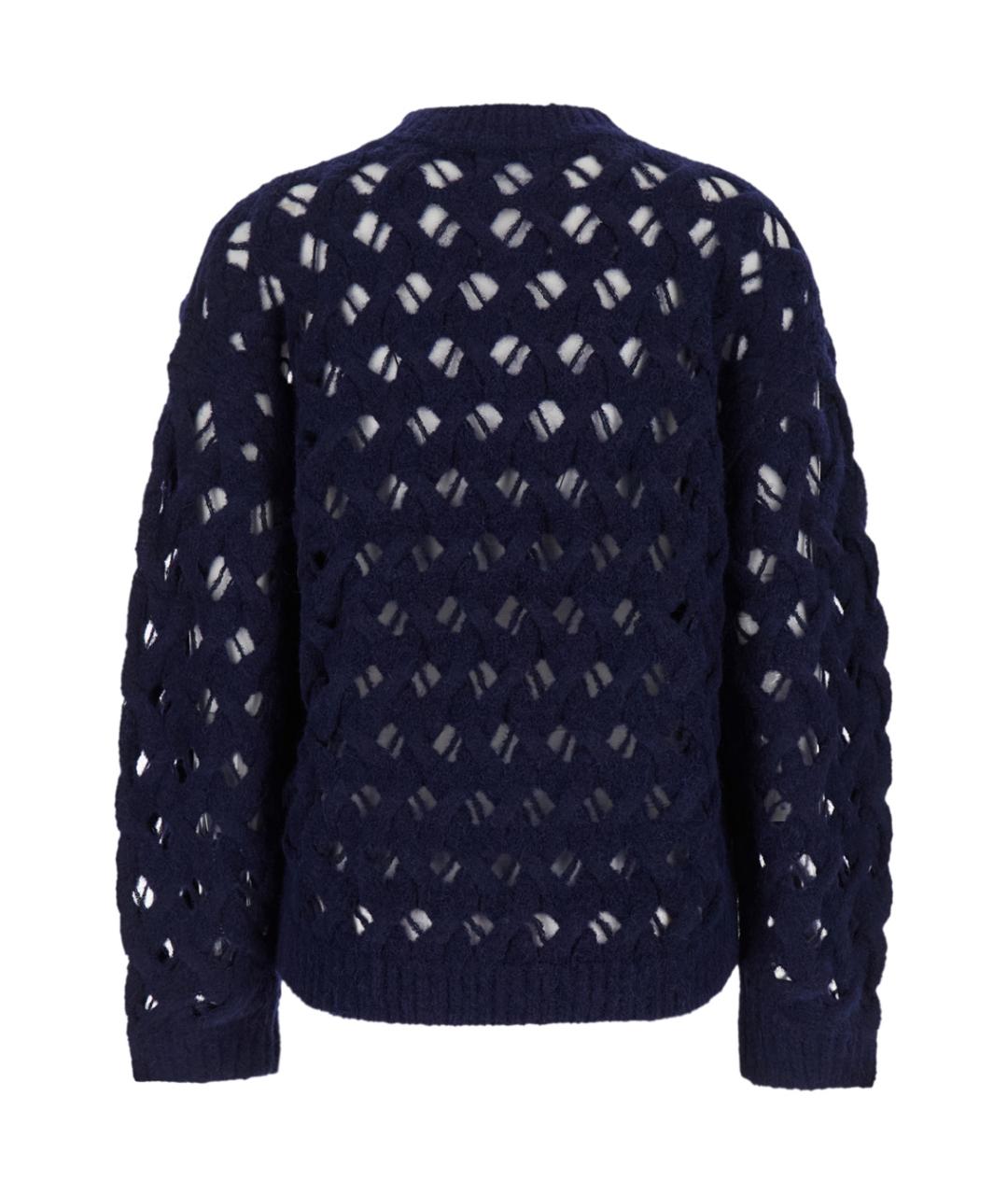 ISABEL MARANT Синий шерстяной джемпер / свитер, фото 2