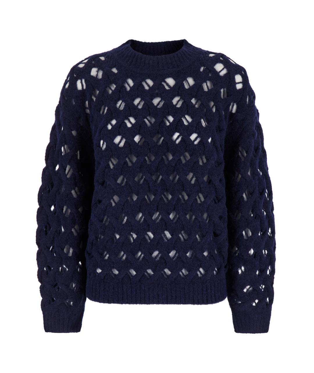 ISABEL MARANT Синий шерстяной джемпер / свитер, фото 1