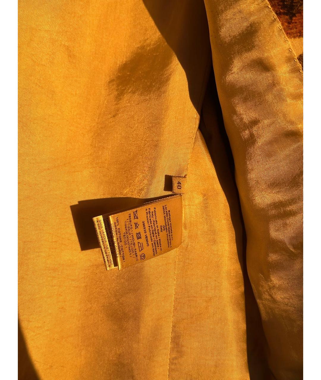 BOTTEGA VENETA Мульти хлопковый жакет/пиджак, фото 6