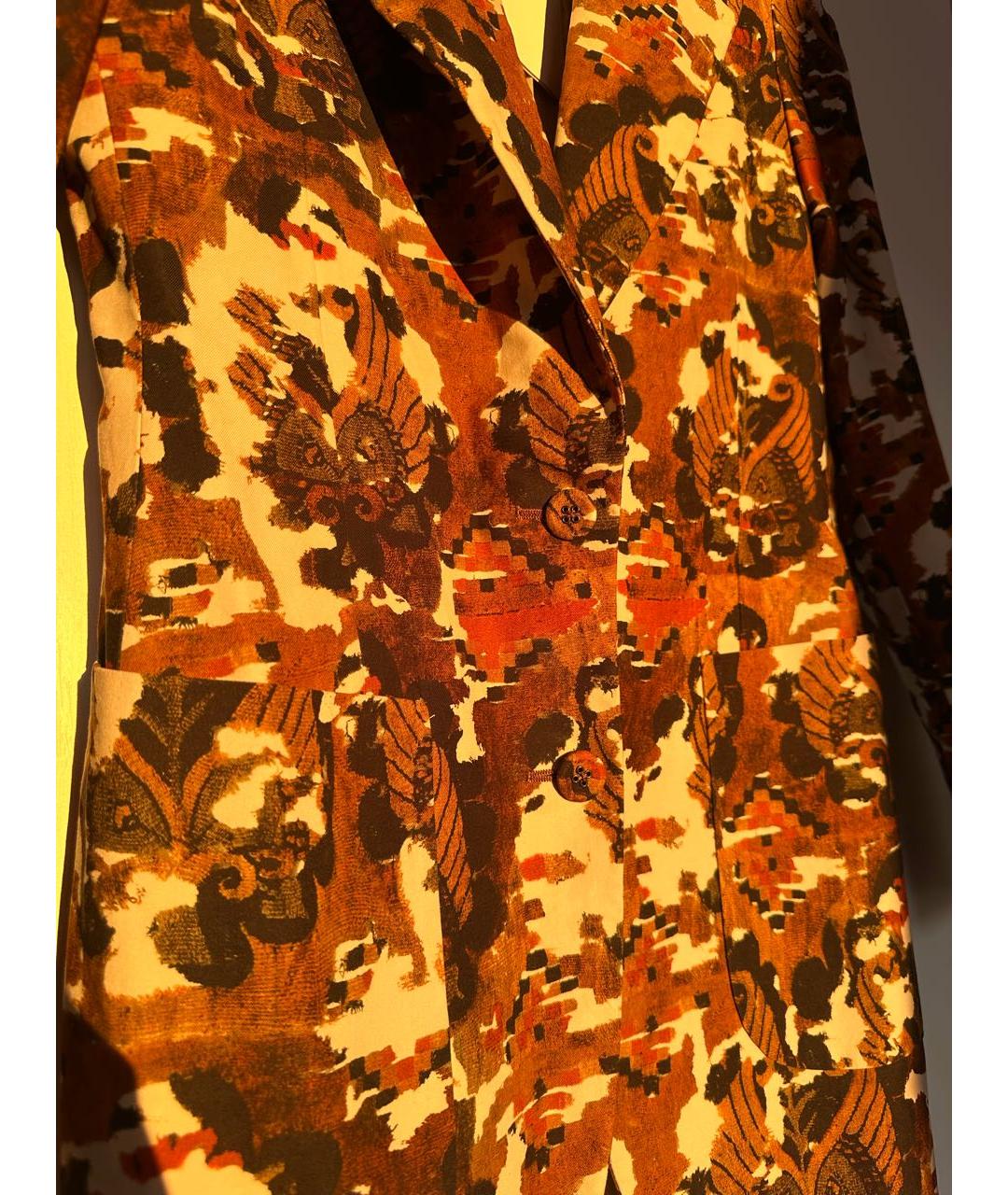 BOTTEGA VENETA Мульти хлопковый жакет/пиджак, фото 4