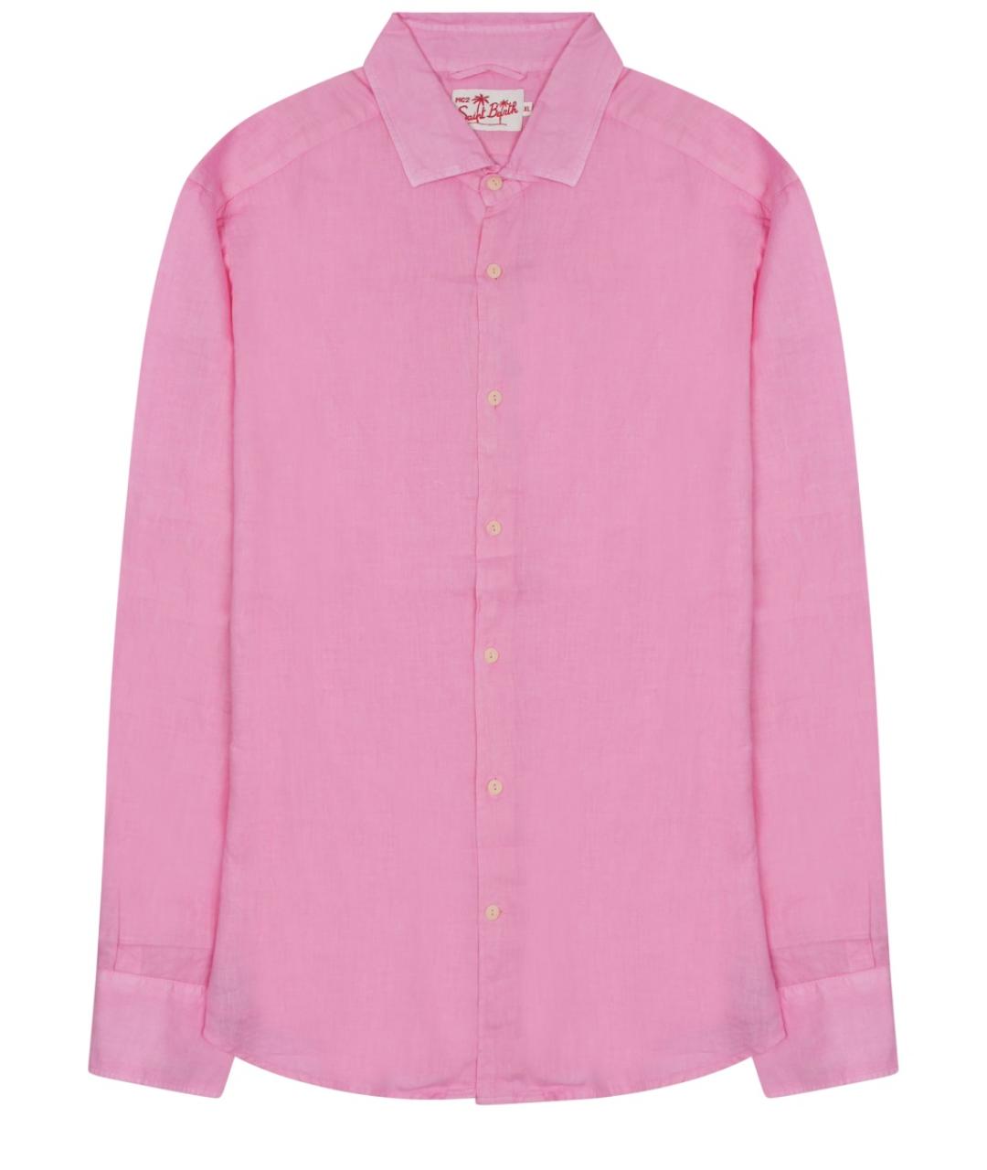MC2 SAINT BARTH Розовая кэжуал рубашка, фото 1
