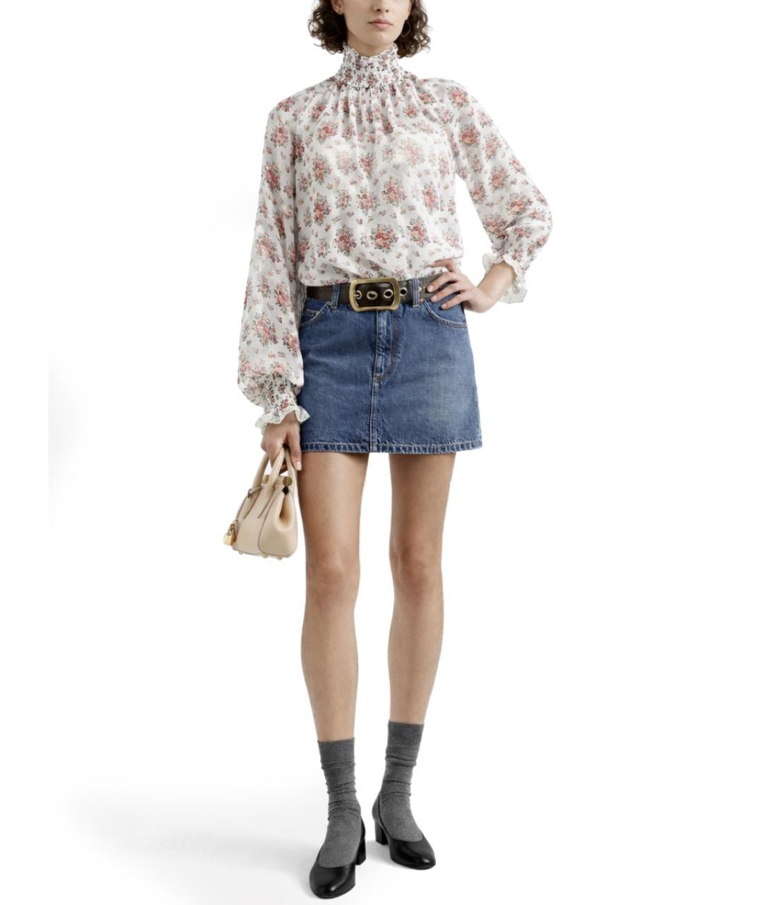 DOLCE&GABBANA Мульти хлопковая рубашка, фото 2