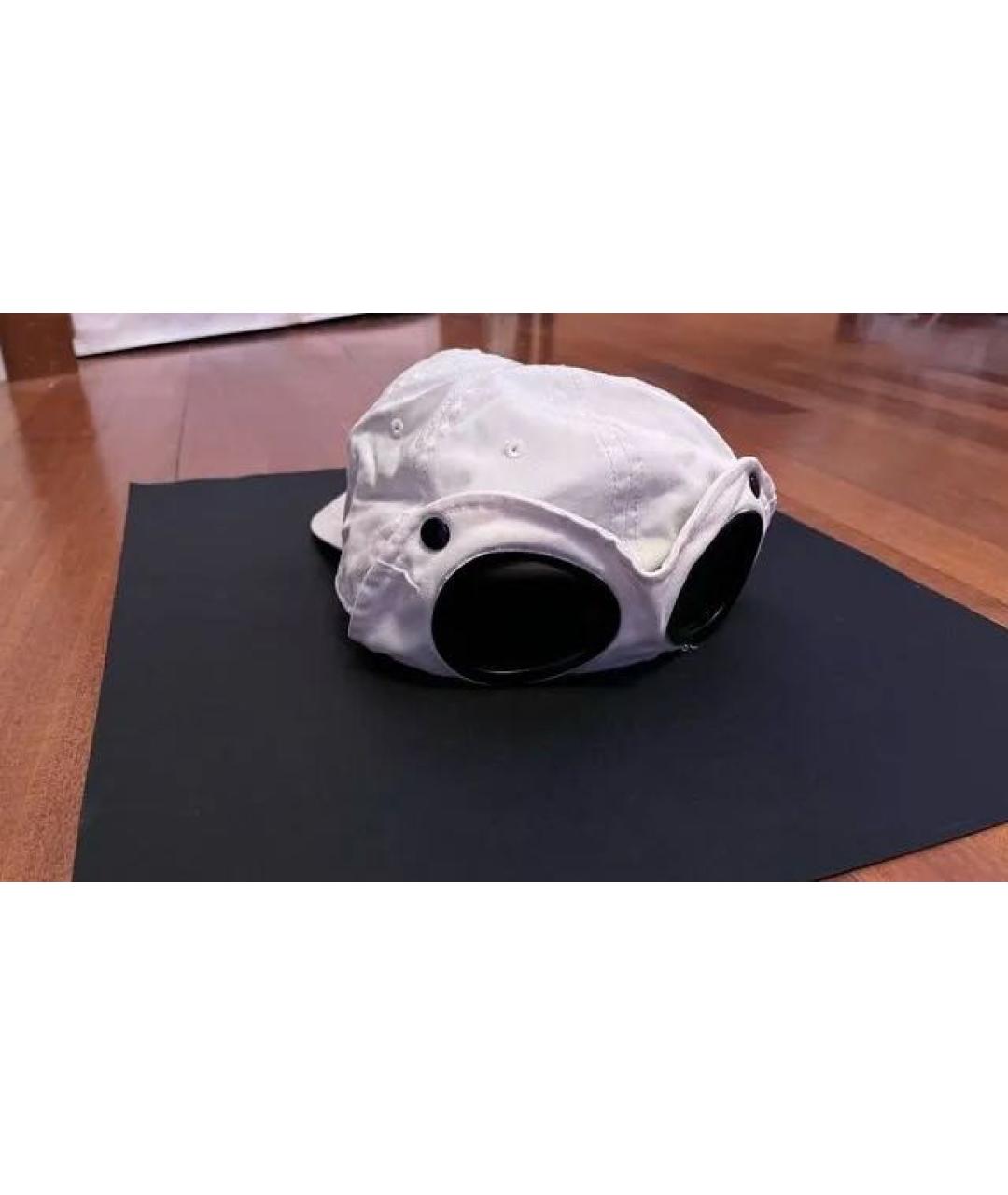 CP COMPANY Белая хлопковая кепка/бейсболка, фото 5