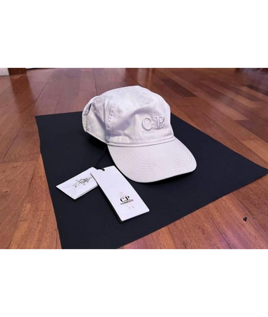 CP COMPANY Белая хлопковая кепка/бейсболка, фото 8