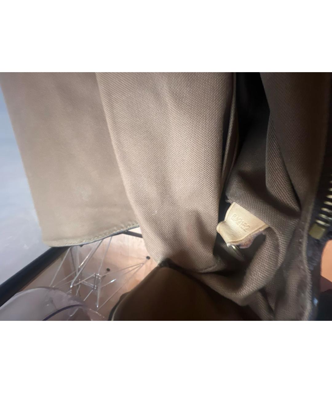 LOUIS VUITTON Коричневая сумка на плечо, фото 8