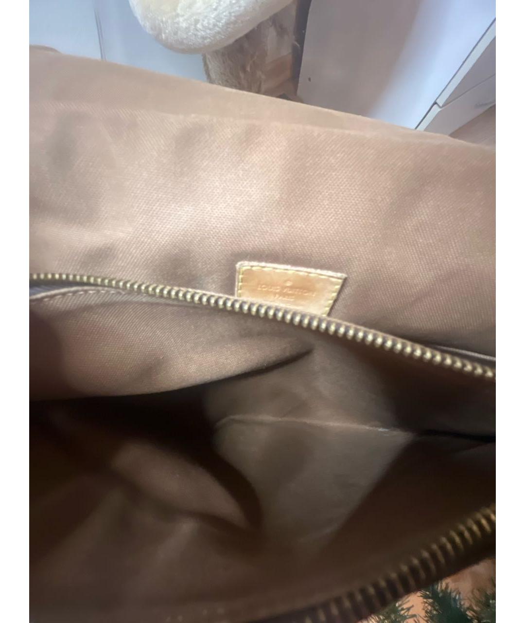 LOUIS VUITTON Коричневая сумка на плечо, фото 6