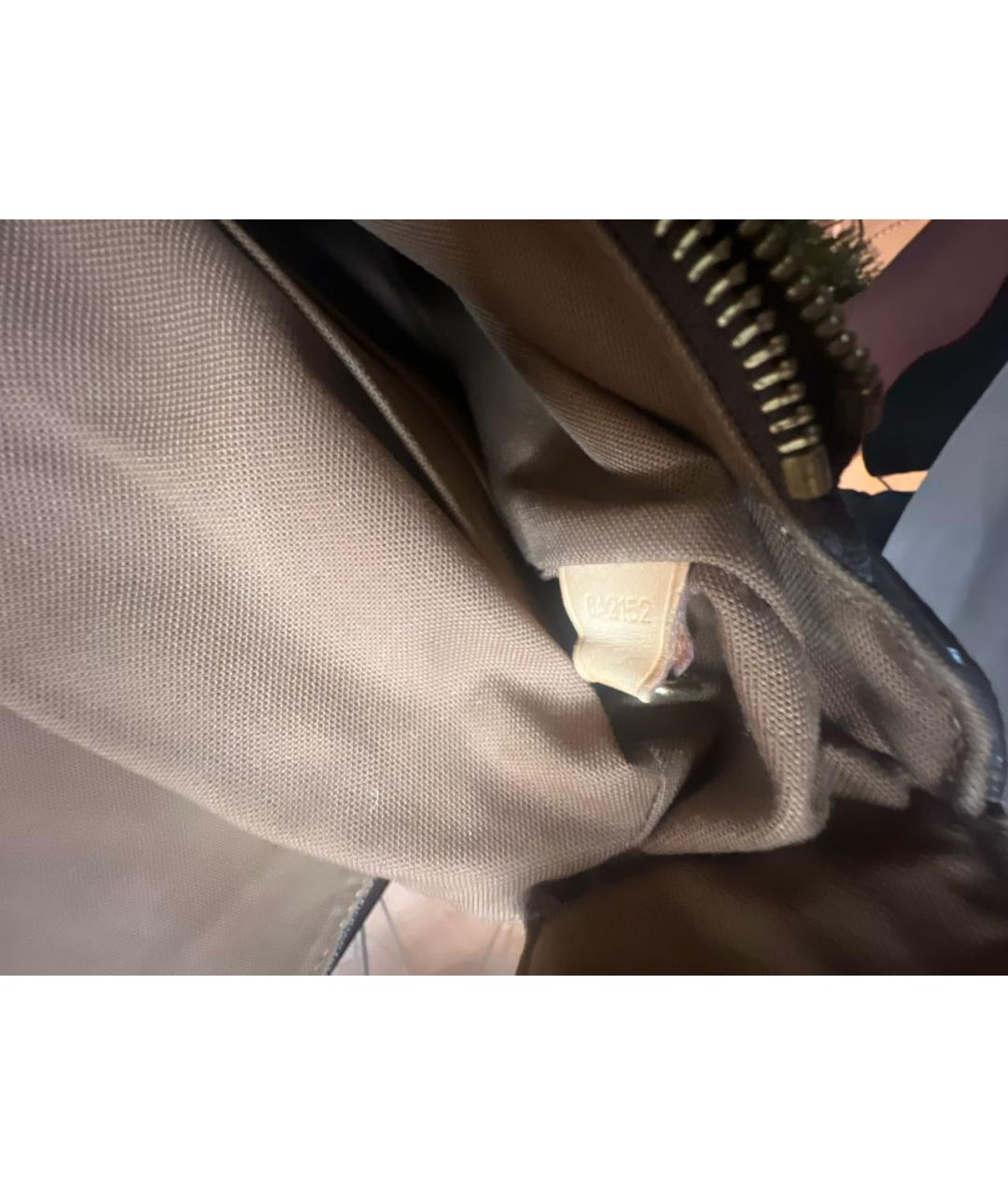 LOUIS VUITTON Коричневая сумка на плечо, фото 7