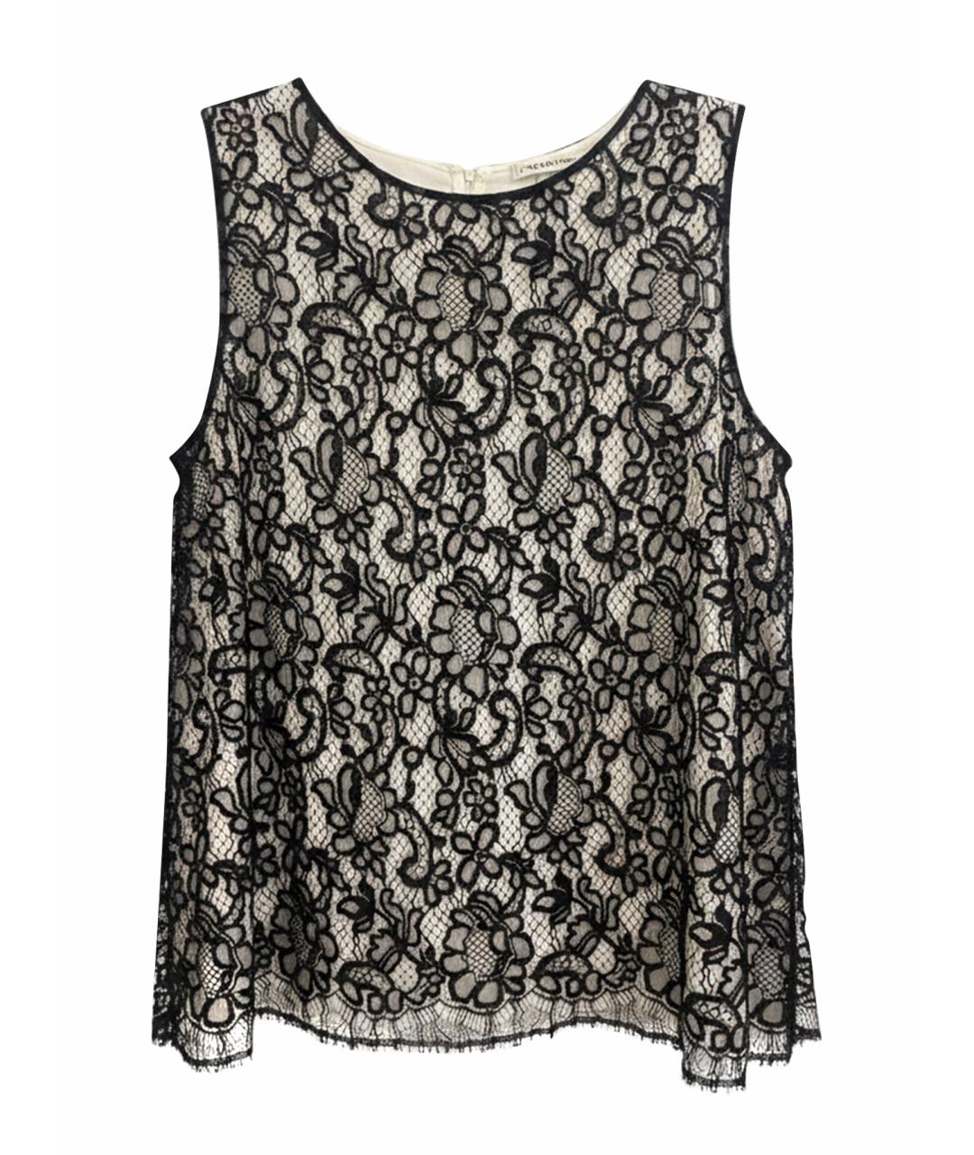 CHANEL Белая кружевная майка, фото 1
