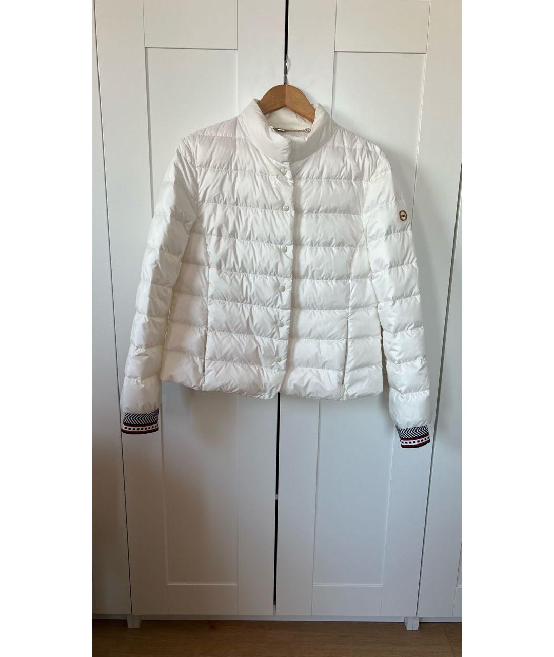 ESCADA Белый полиэстеровый пуховик, фото 7
