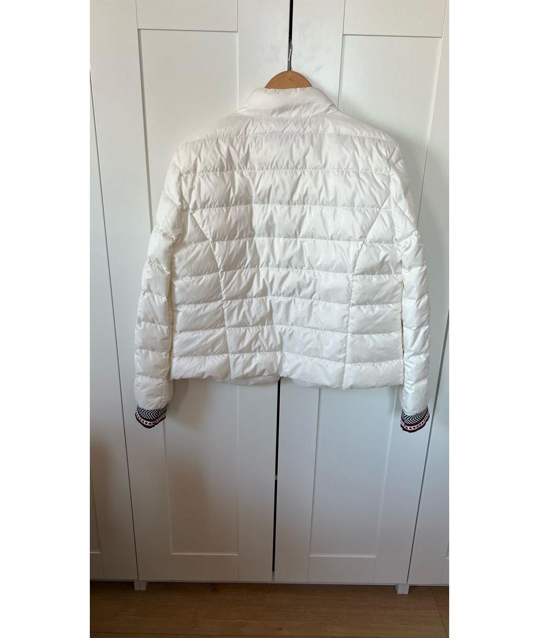 ESCADA Белый полиэстеровый пуховик, фото 2