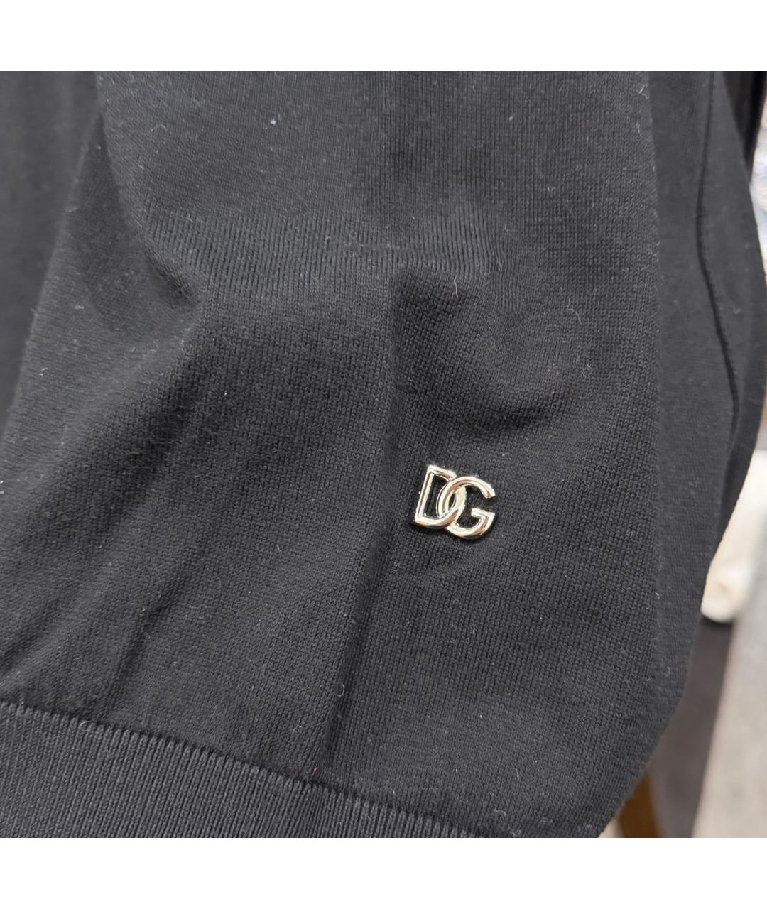 DOLCE&GABBANA Черный джемпер / свитер, фото 3