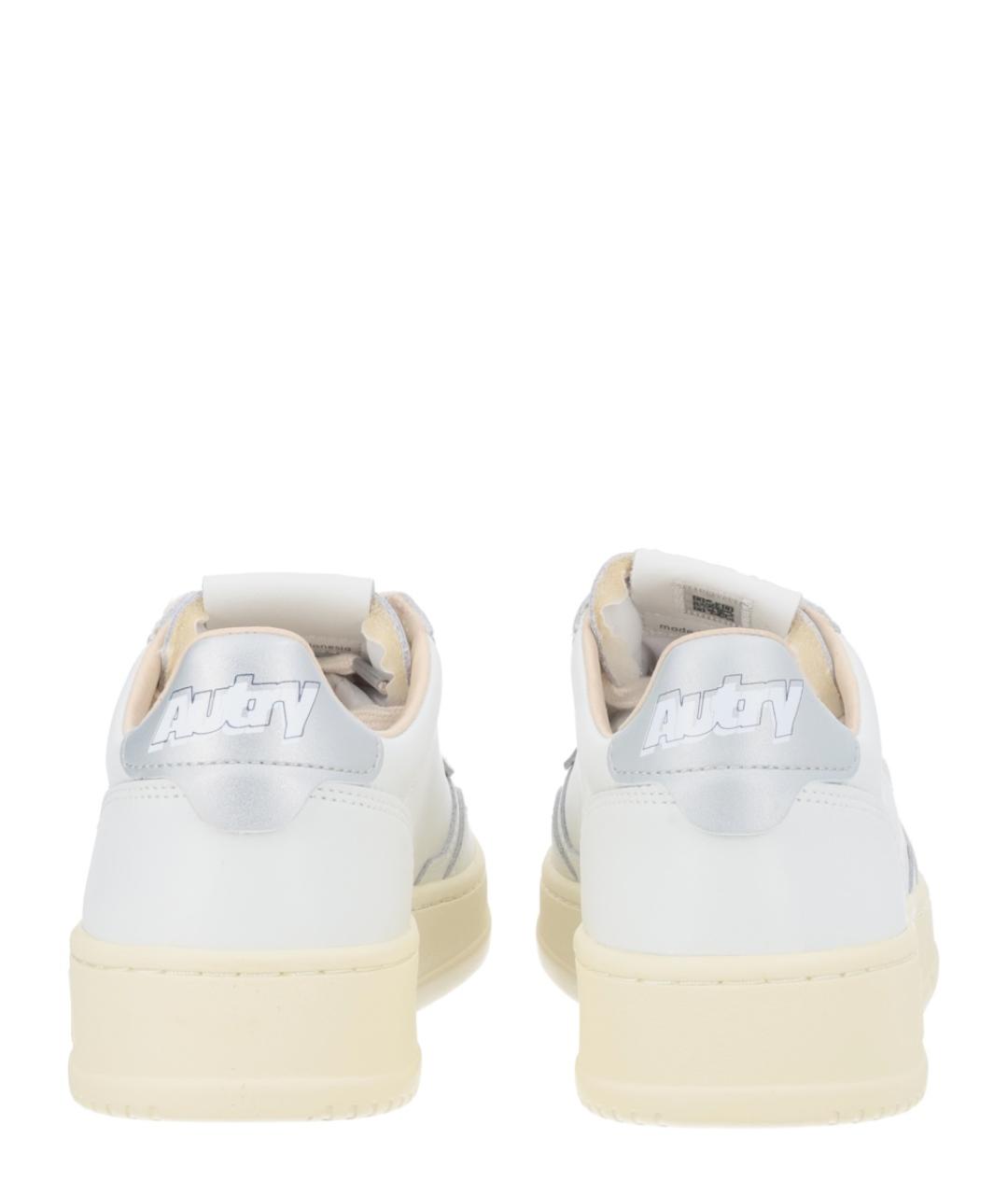 AUTRY Белые кожаные кеды, фото 3