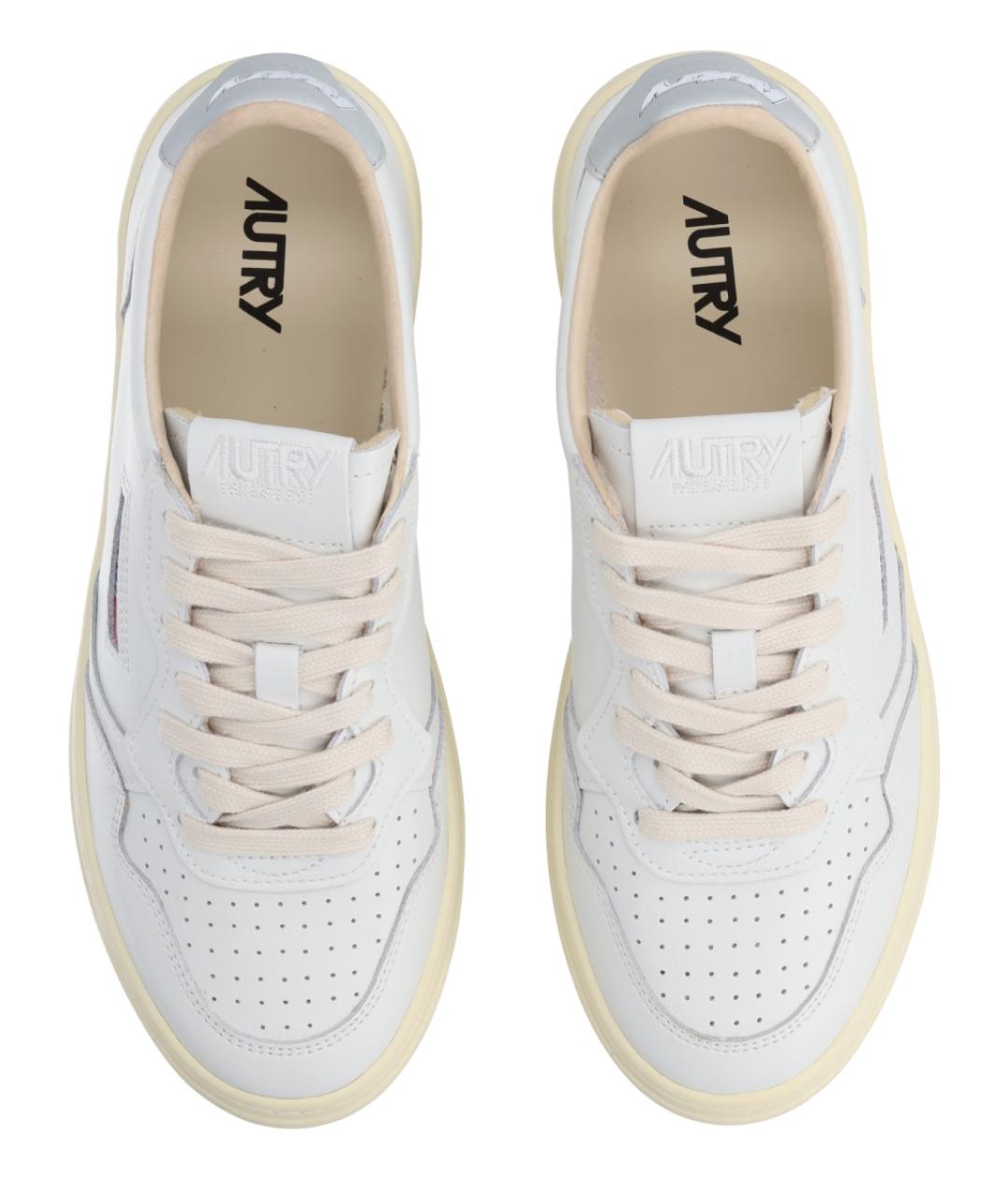 AUTRY Белые кожаные кеды, фото 6