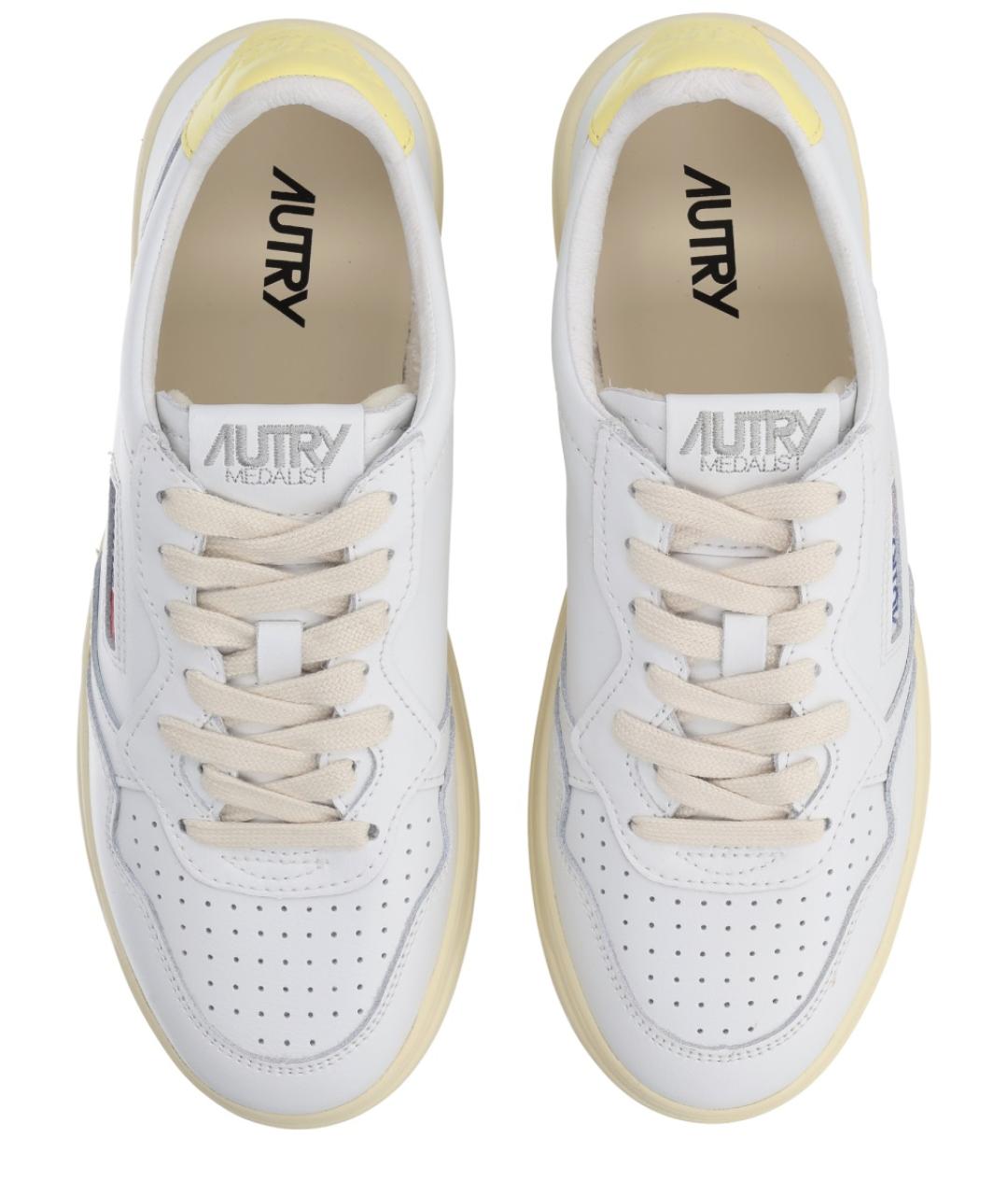 AUTRY Белые кожаные кеды, фото 6