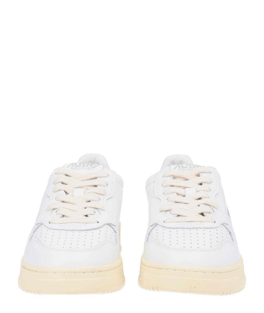 AUTRY Белые кожаные кеды, фото 3