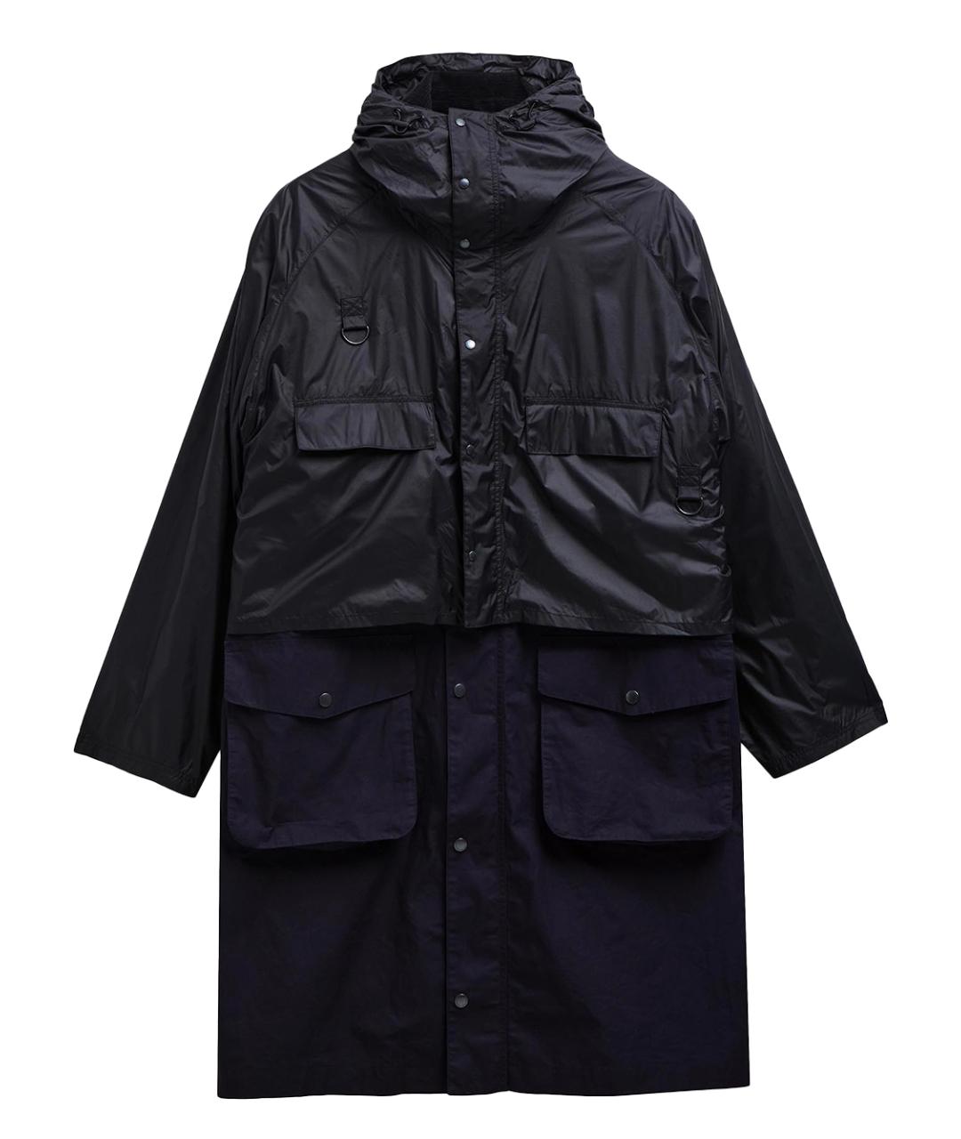 BARBOUR Темно-синяя хлопковая парка, фото 1