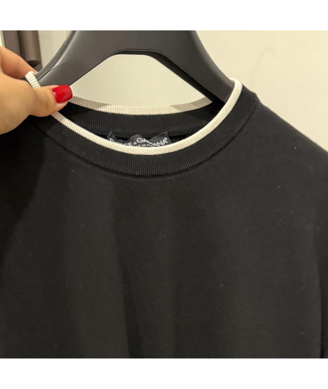 DOLCE&GABBANA Черный джемпер / свитер, фото 3