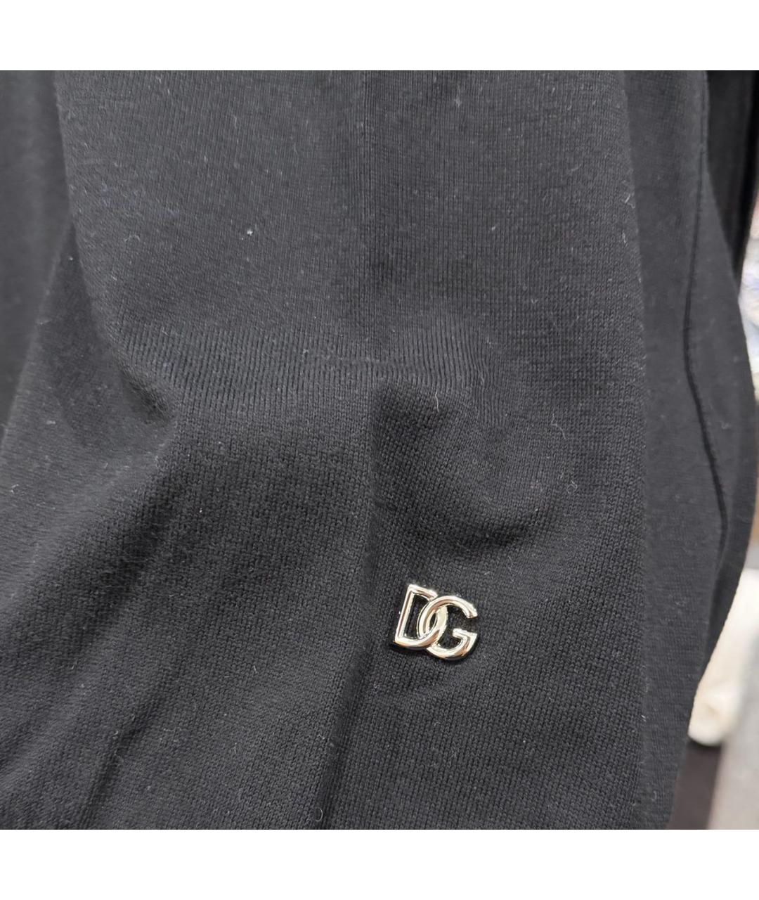 DOLCE&GABBANA Черный джемпер / свитер, фото 4