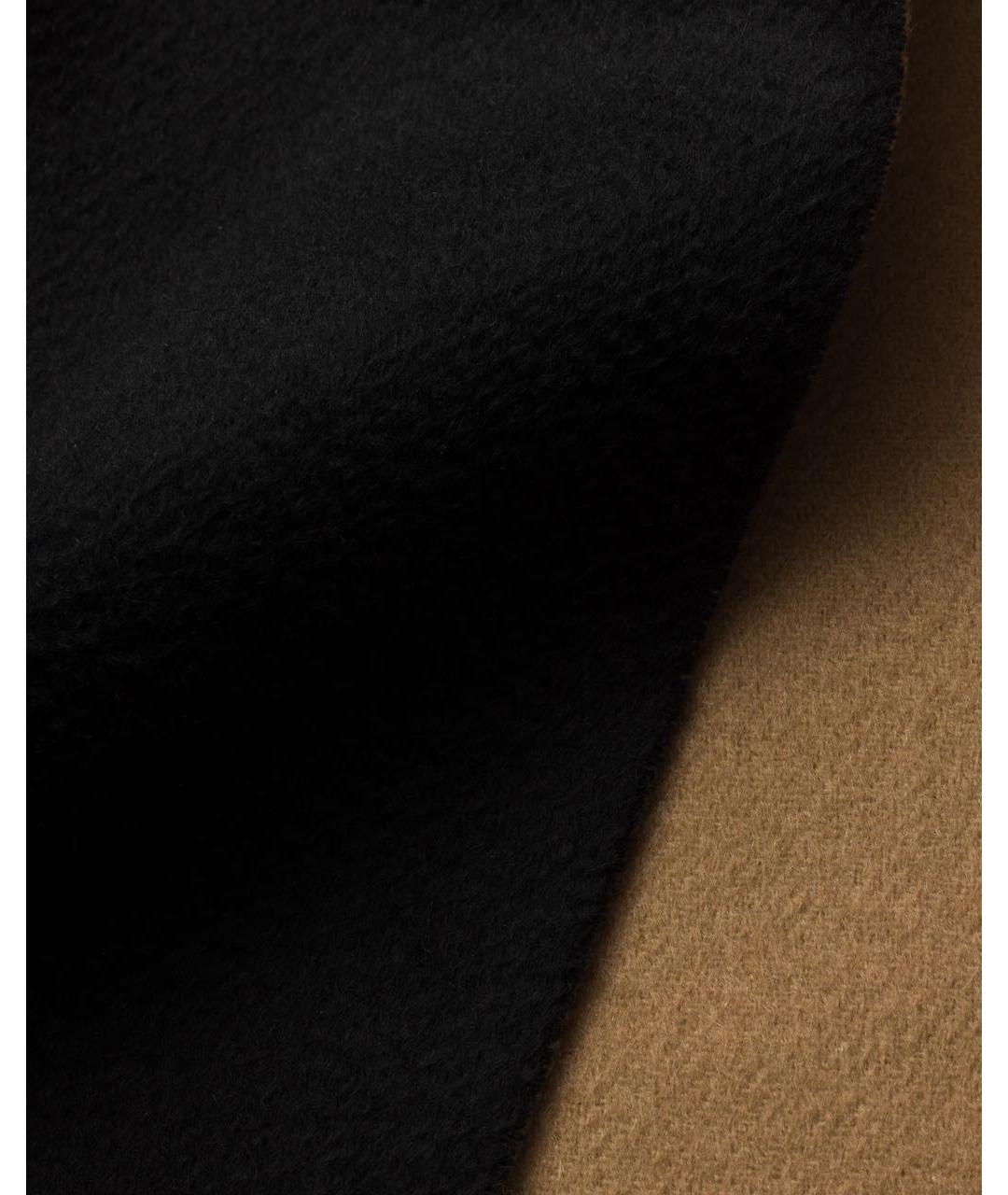 PRADA Черный кашемировый шарф, фото 2