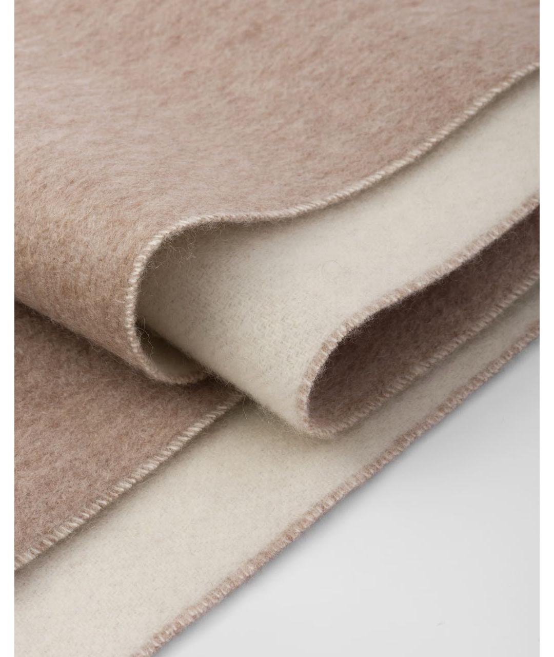 PRADA Бежевый кашемировый шарф, фото 2