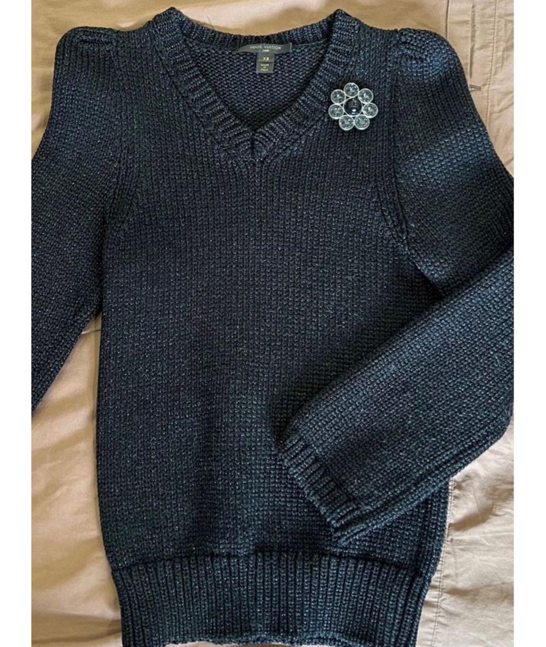 LOUIS VUITTON Черный джемпер / свитер, фото 2