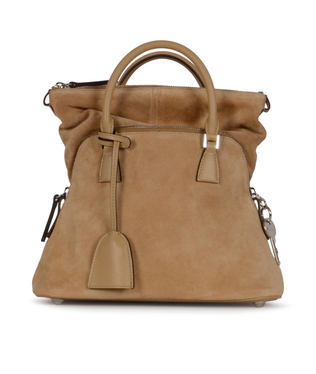 MAISON MARGIELA Коричневая сумка тоут, фото 1